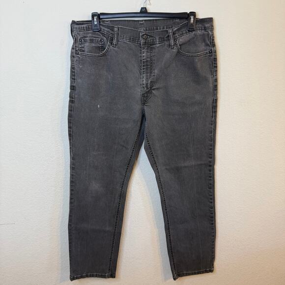 Levi's 541 Men's Jeans Gray Wash Denim Stretch Straight Leg Size 39x32 - Picture 1 of 10